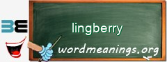 WordMeaning blackboard for lingberry